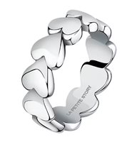 Ring La Petite Story Woman Ring in Steel LPS03AVV04014 - LPS03AVV04014